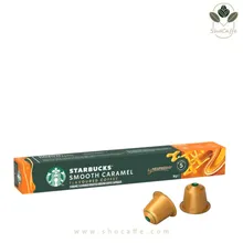 کپسول قهوه نسپرسو استارباکس مدل کارامل Starbucks Smooth Caramel